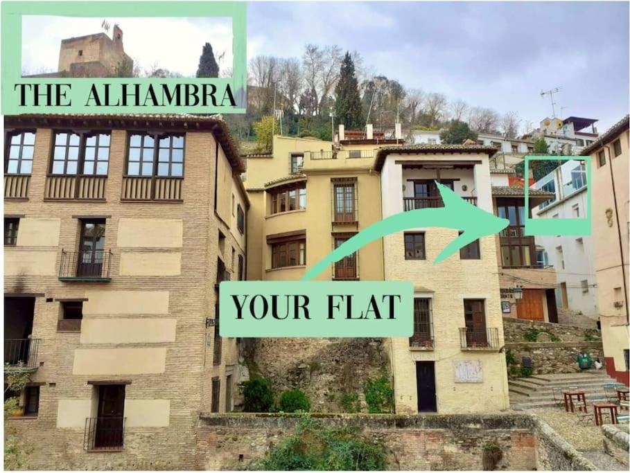 Amazing Loft! Rooftop Terrace! Alhambra Views! Apartment Granada Exterior photo